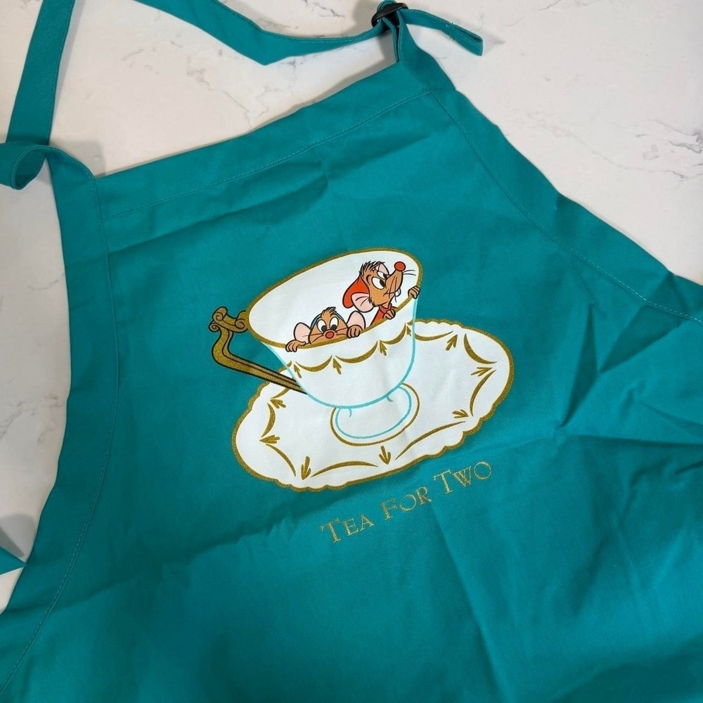 Disney Promotional Tea For Two Apron Jaq Gus Cinderella Rare